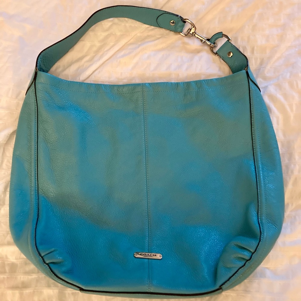 Coach Turquoise Hobo Bag
